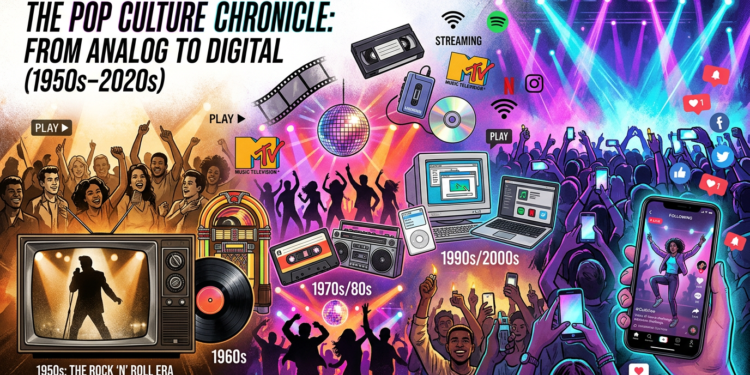 From Elvis to TikTok: The Extraordinary Evolution of Pop Culture Across the Decades